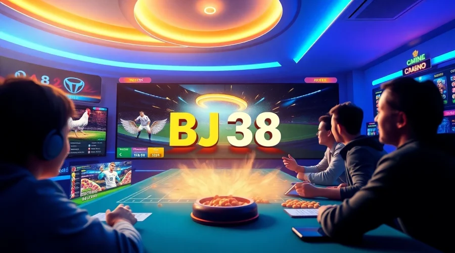Engaging online betting experience on BJ38 with diverse gaming options.