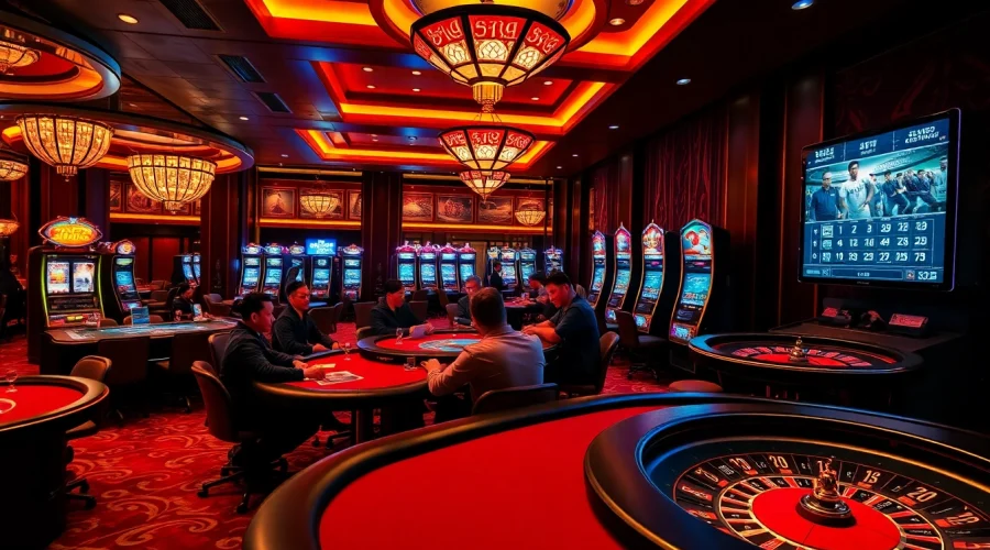 Experience thrill and excitement at lương sơn tv, showcasing vibrant casino gaming action.