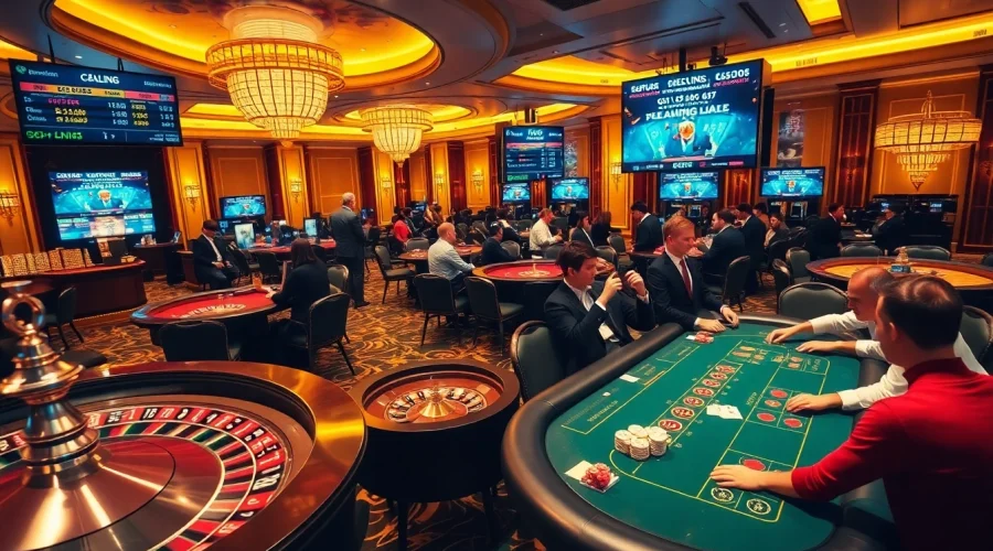 Experience the excitement of go8's luxurious casino gaming with high-stakes poker tables and roulette wheels.