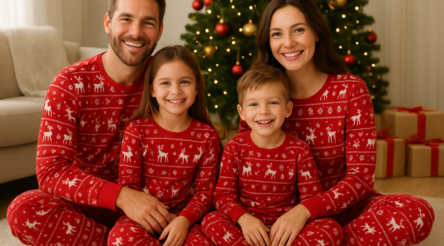 family christmas pajamas
