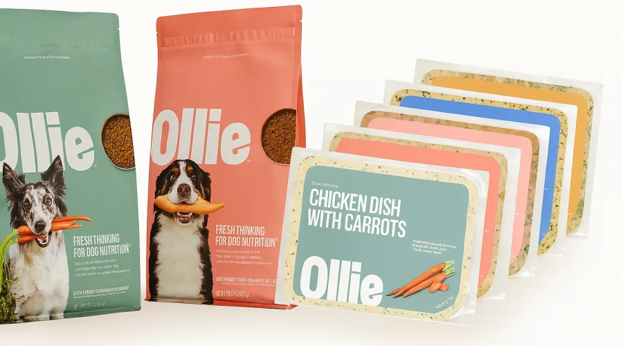 Ollie Dog Food Reviews with fresh and dry meals.