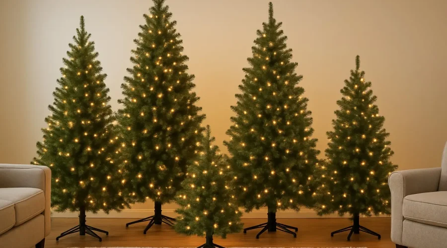 artificial christmas trees
