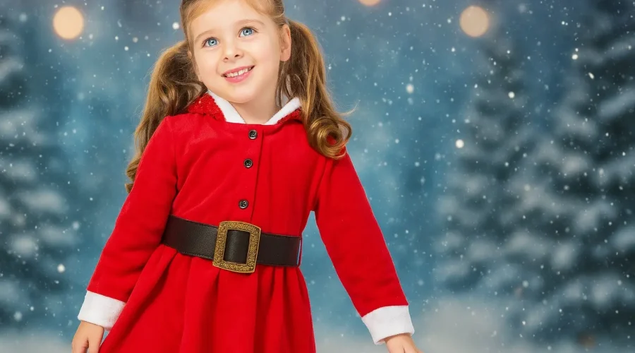 girls christmas dress