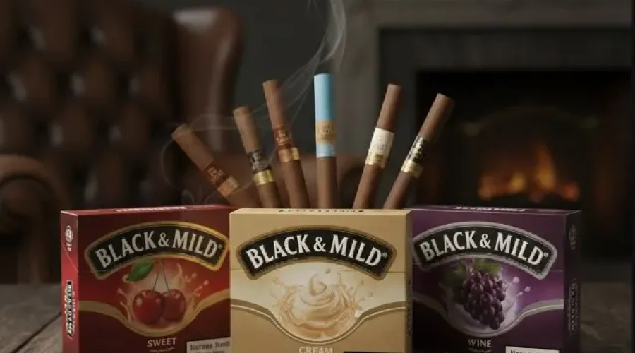 black and mild flavors