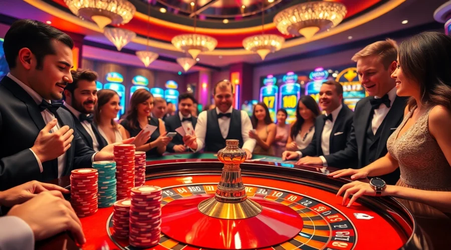 Players enjoying exciting roulette games and casino thrills at u 888.