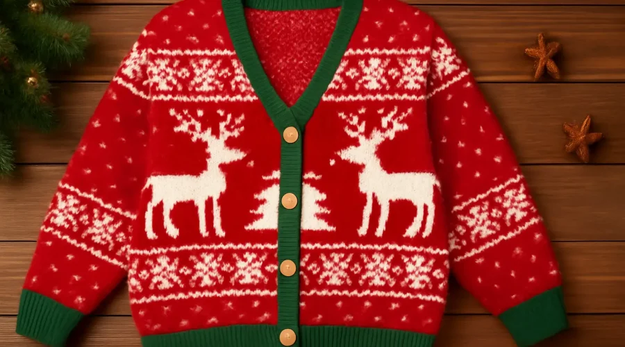christmas cardigan