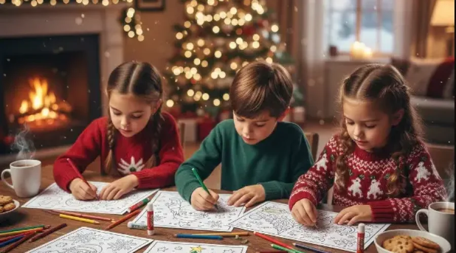 christmas coloring pages