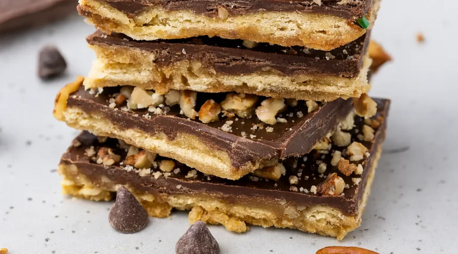 christmas crack with white sugar