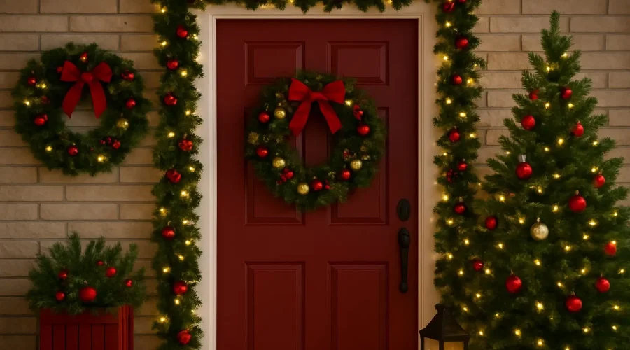 christmas door decorations