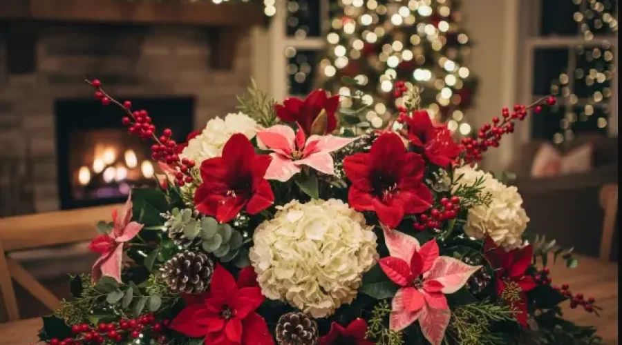 christmas flowers
