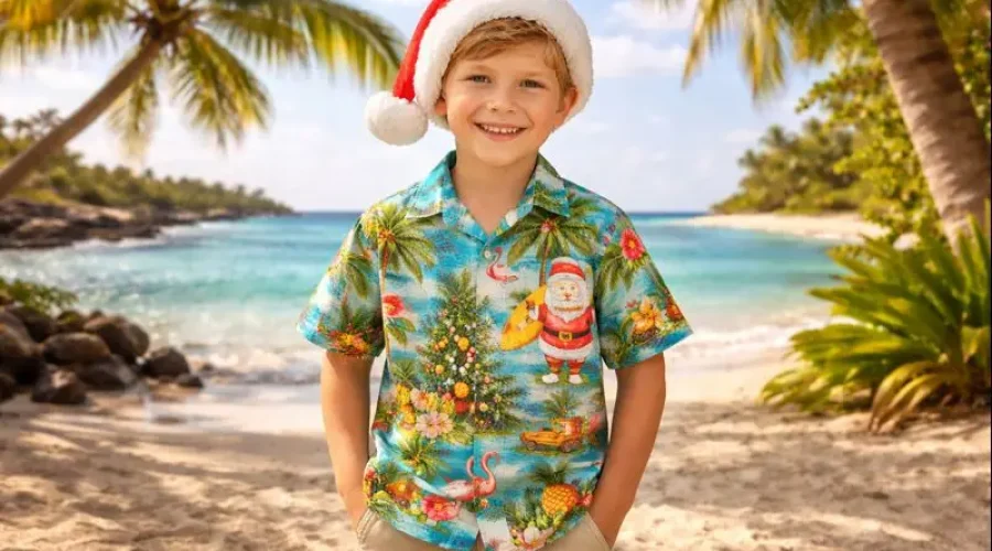 christmas hawaiian shirt