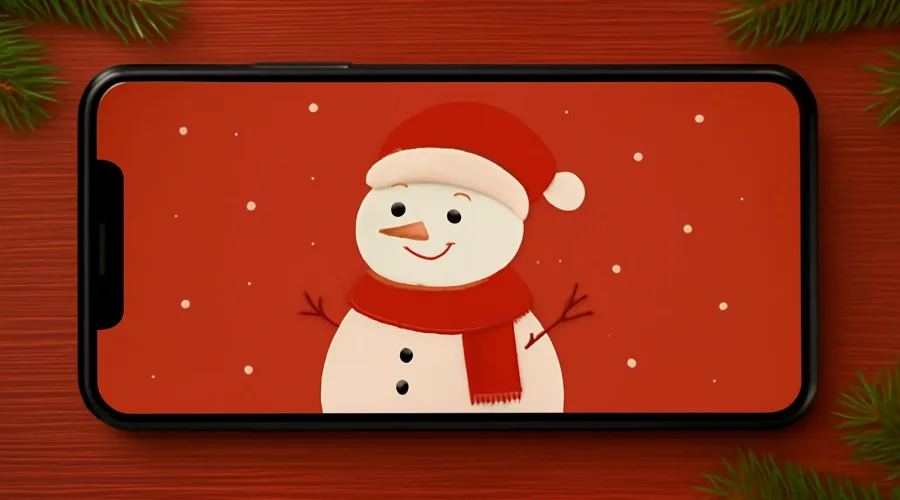 christmas iphone wallpaper