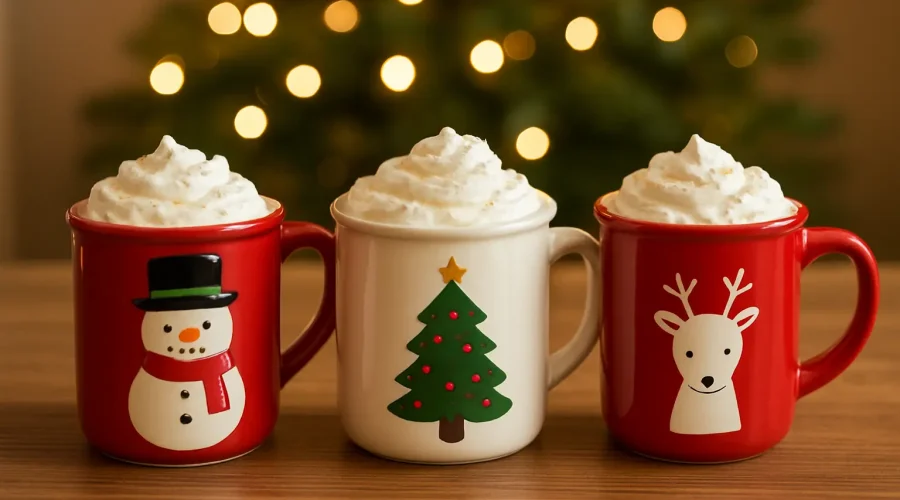 christmas mugs
