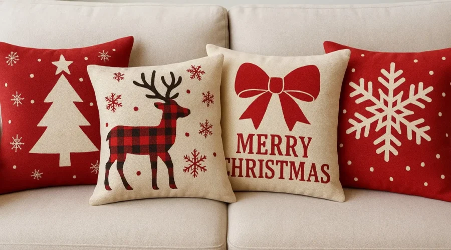 christmas pillow covers