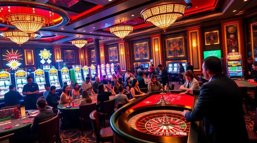 Experience thrilling game bài đổi thưởng action with vibrant casino visuals.