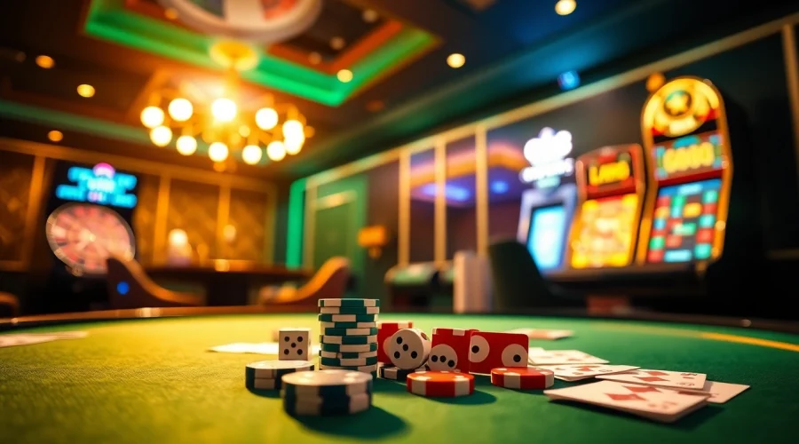 Experience the thrill of GO88 with stylish casino elements like poker chips and dice.
