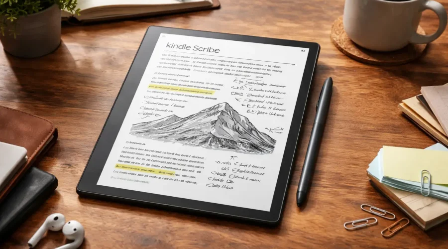 kindle scribe features