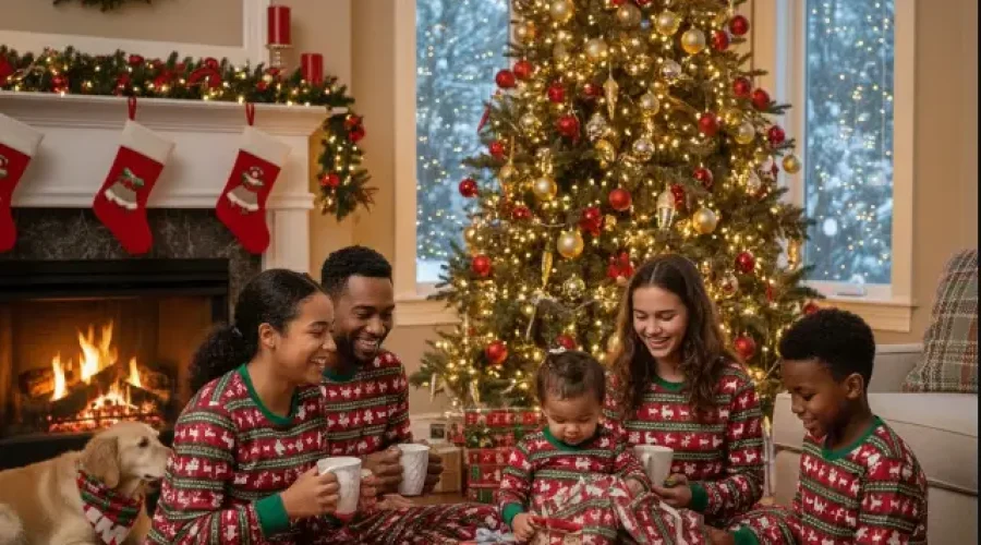 matching christmas pajamas