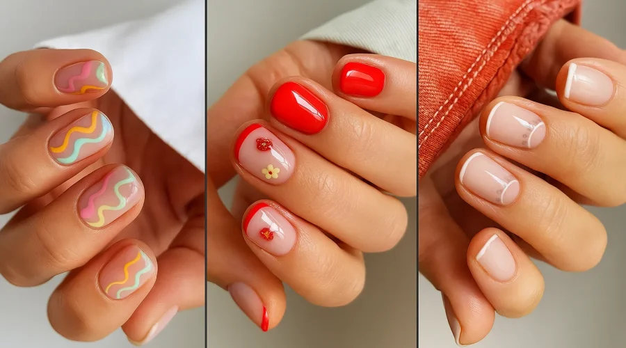 best short summer nails