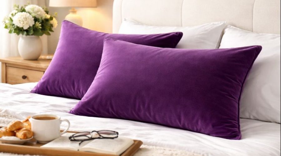 purpple pillow