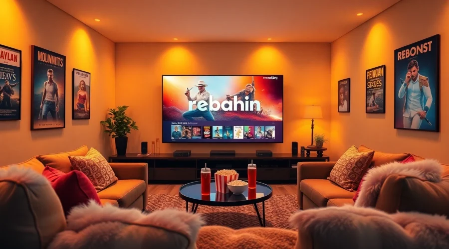 Experience the joy of family movie nights with rebahin streaming setup.