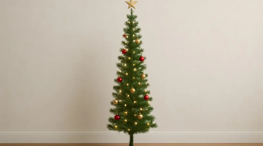 skinny christmas tree