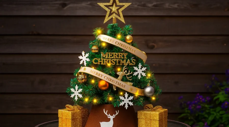 tabletop christmas tree