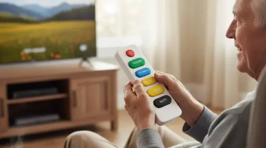 tv remote for elderly
