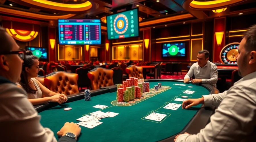 Vivez le frisson des meilleurs casinos crypto, avec une table de poker dynamique et une roulette en rotation.
