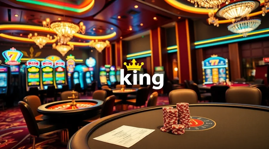 Experience the excitement of gambling at 79 king with vibrant slot machines and strategic poker tables.