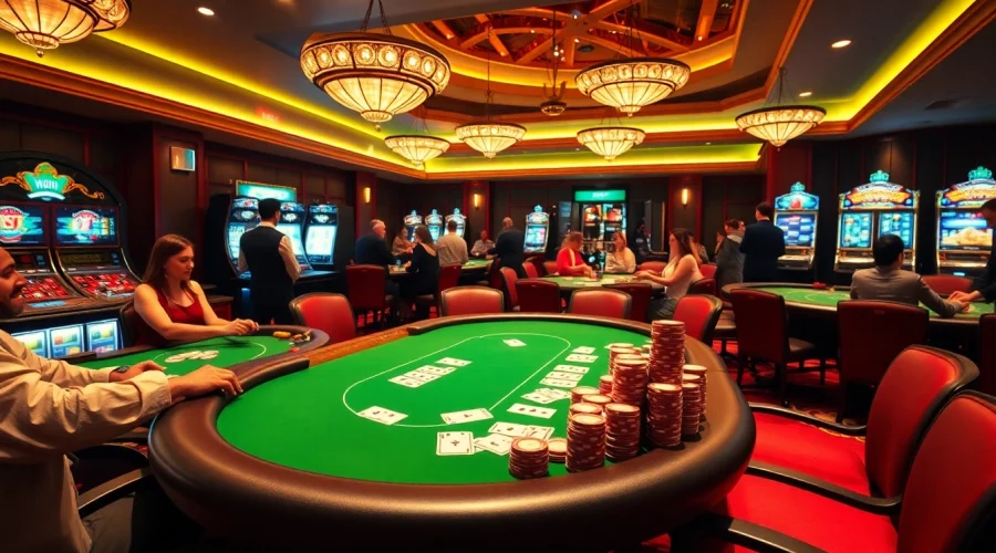 Experience the excitement of gambling at 555win with vibrant casino tables and thrilling games.